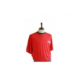 Camiseta Algodon Cifec Rojo-Gris