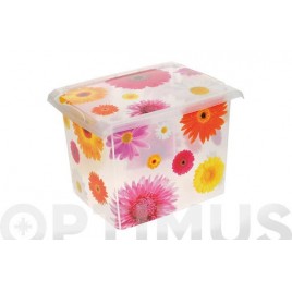 Caja Fashion Box Pink Flowers