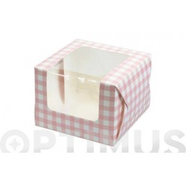 Caja Cupcake 10X10X7,5Cm/1Cavid